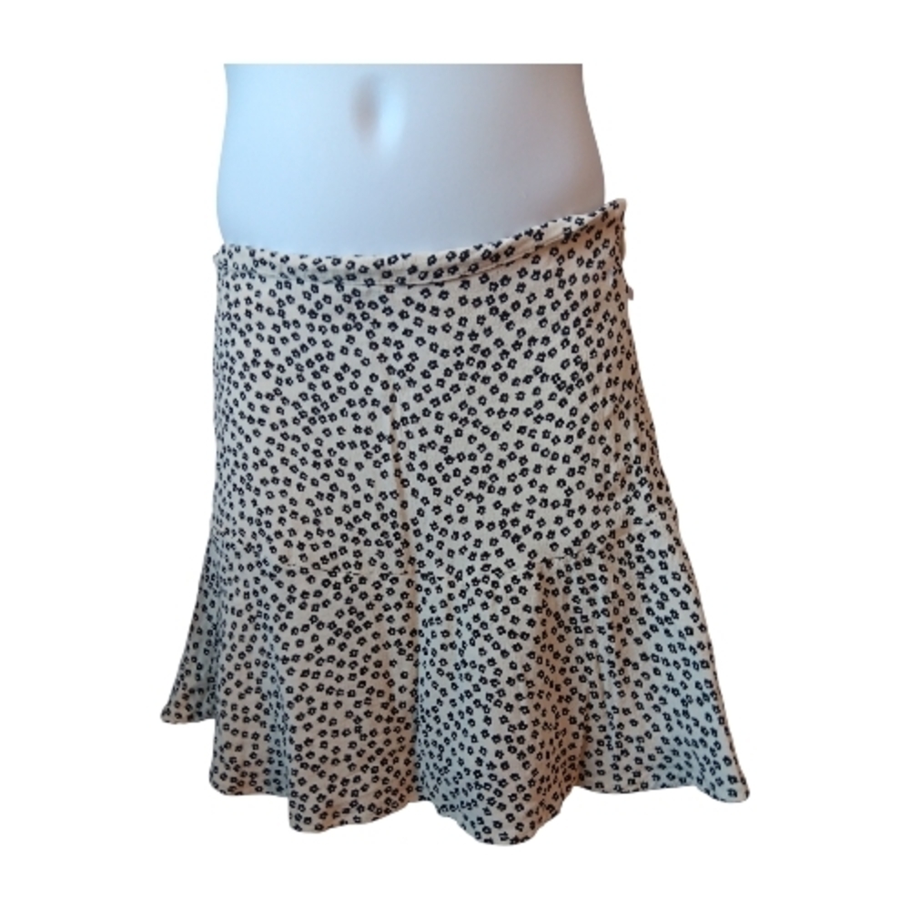 Zara Black and White Skirt